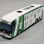 Árengedmény Plüss Setra S517 HD Fradi Busz Kicsi