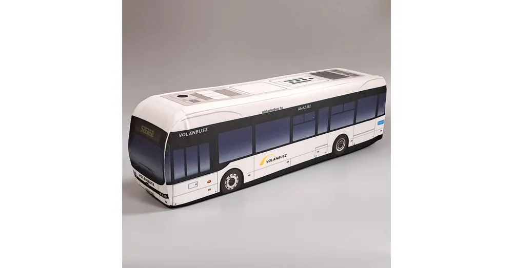 Plüss BYD K9 Elektromos Busz Szegedi Vásárlói kedvenc