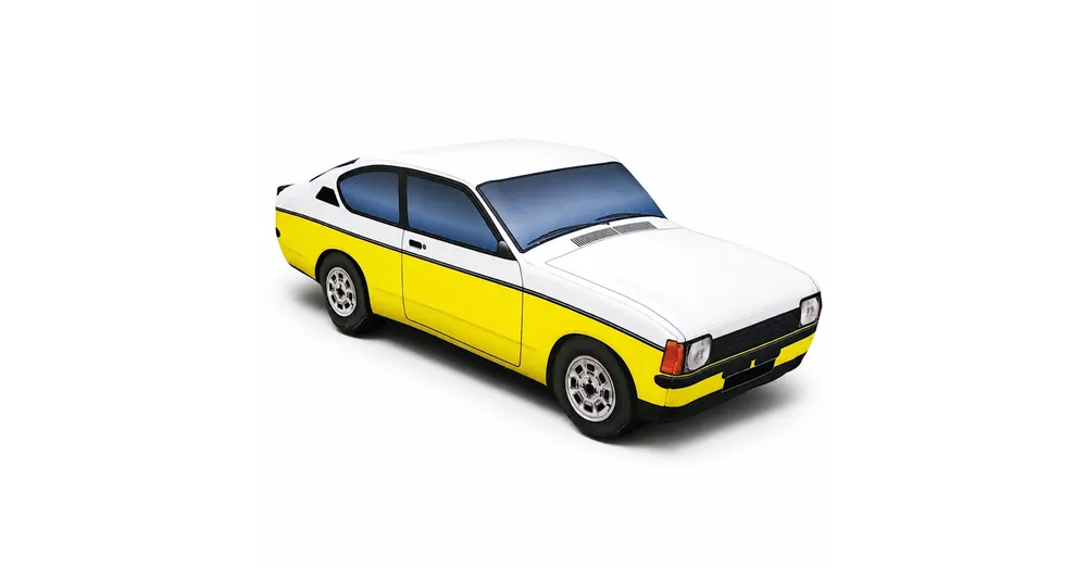 Utolsó esély Plüss Opel Kadett GT/E 1977 Sárga-Fehér