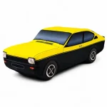 Vedd meg most Plüss Opel Kadett GT/E 1977 Sárga-Fekete