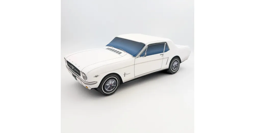 Plüss Ford Mustang Coupe 1964 fehér Vedd meg most