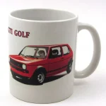 Azonnal elérhető Retro bögre-Volkswagen GTI Golf