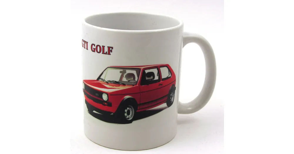 Azonnal elérhető Retro bögre-Volkswagen GTI Golf