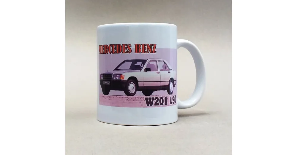 Vásárlói kedvenc Retró Bögre - Mercedes-Benz 190 (W201)