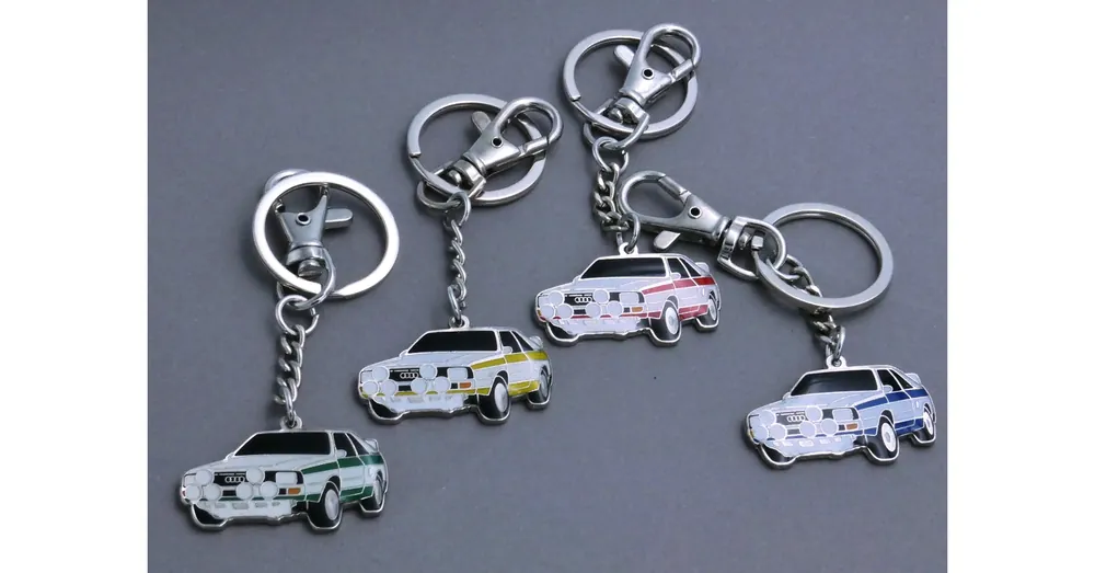 Audi Quattro kulcstartó Biztonságos fizetés