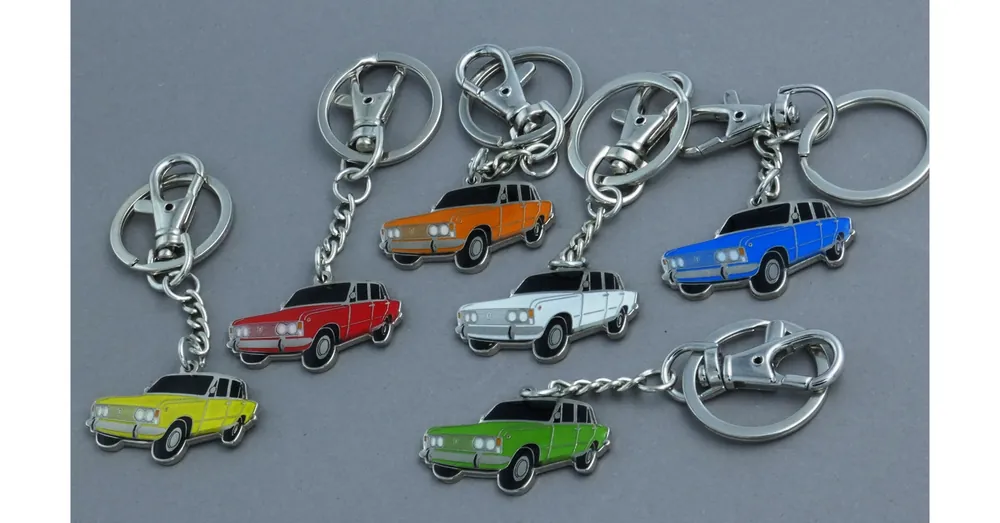 Árcsökkenés Fiat 125 kulcstartó