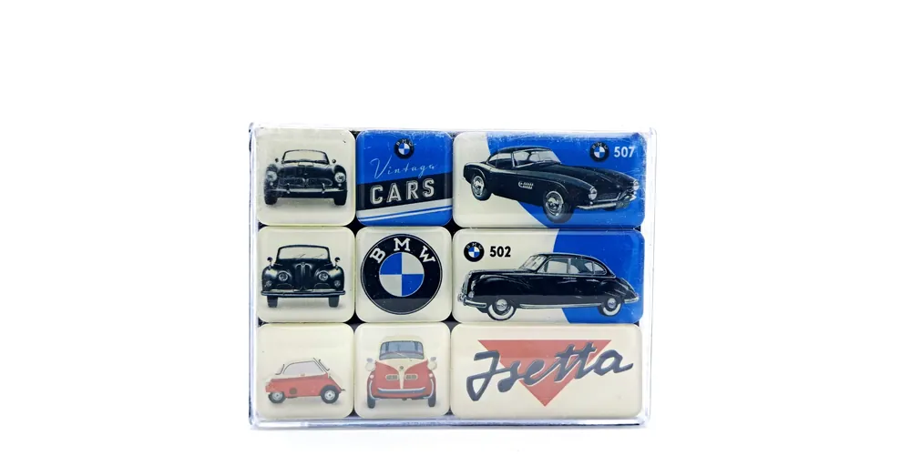 Expressz kézbesítés Hűtőágnes Szett - BMW Vintage Cars