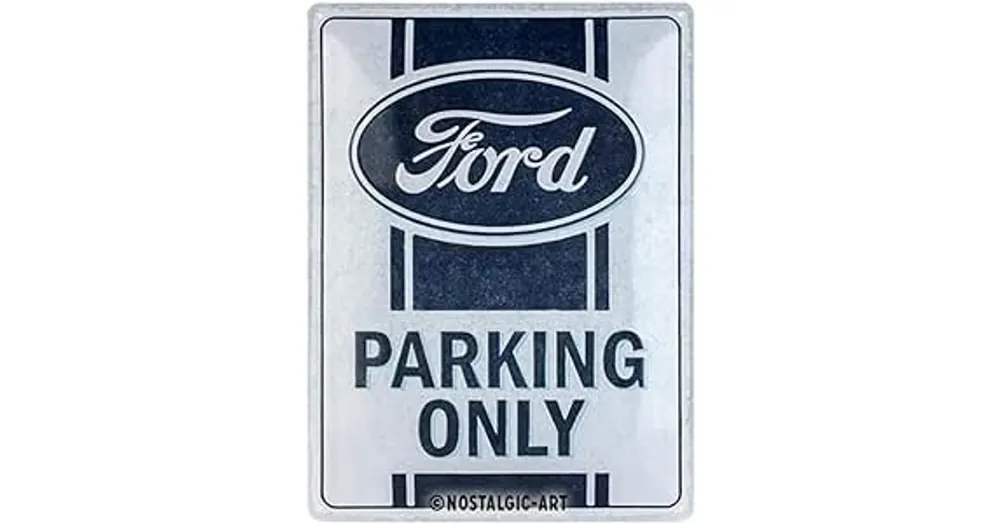 Utolsó esély Nostalgic Art fém tábla Ford Parking