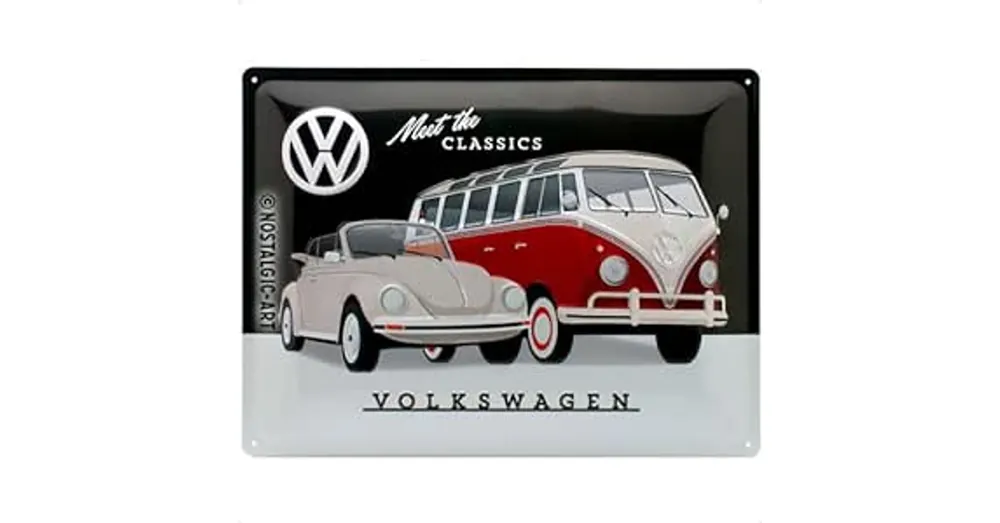 Nostalgic Art fém tábla Volkswagen Duo Kedvezmény