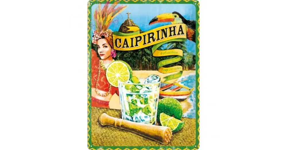 Legnépszerűbb Nostalgic Art fém tábla Caipirinha