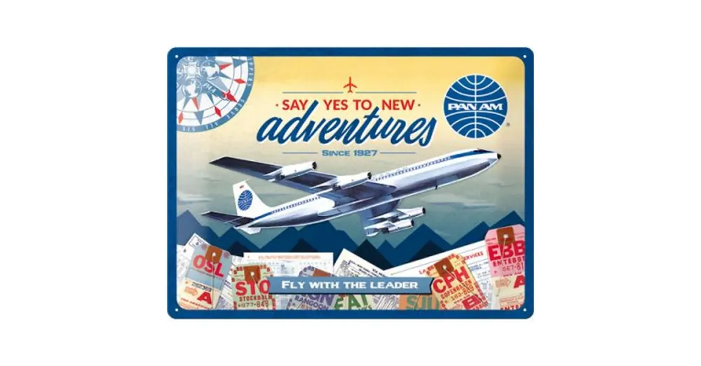 Különleges ajánlat Nostalgic Art fém tábla Adventures