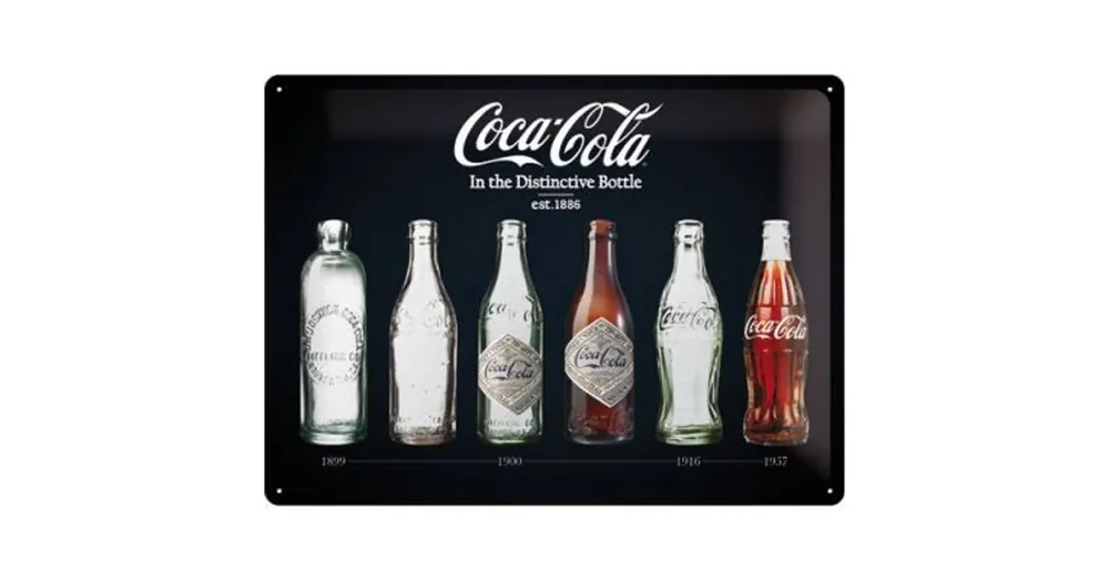 Nostalgic Art fém tábla Coca-Cola üvegek Vásárlói kedvenc