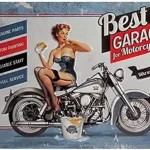 Ajánlat Nostalgic Art fém tábla Best Garage