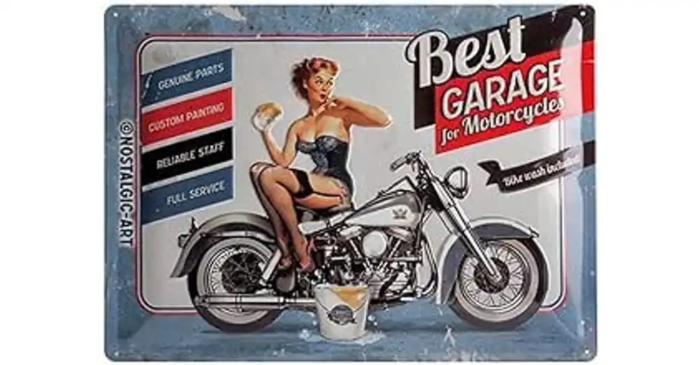 Ajánlat Nostalgic Art fém tábla Best Garage