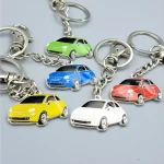 Fiat 500 2007 kulcstartó Biztonságos fizetés