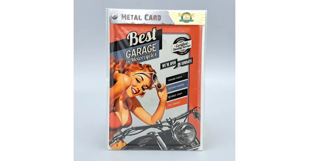 Nostalgic Art fém képeslap Best Garage Vedd meg most