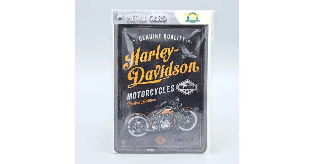 Legnépszerűbb Nostalgic Art fém képeslap Harley Davids