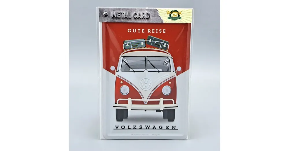 Nostalgic Art fém képeslap VW Gute Reise Exkluzív ajánlat