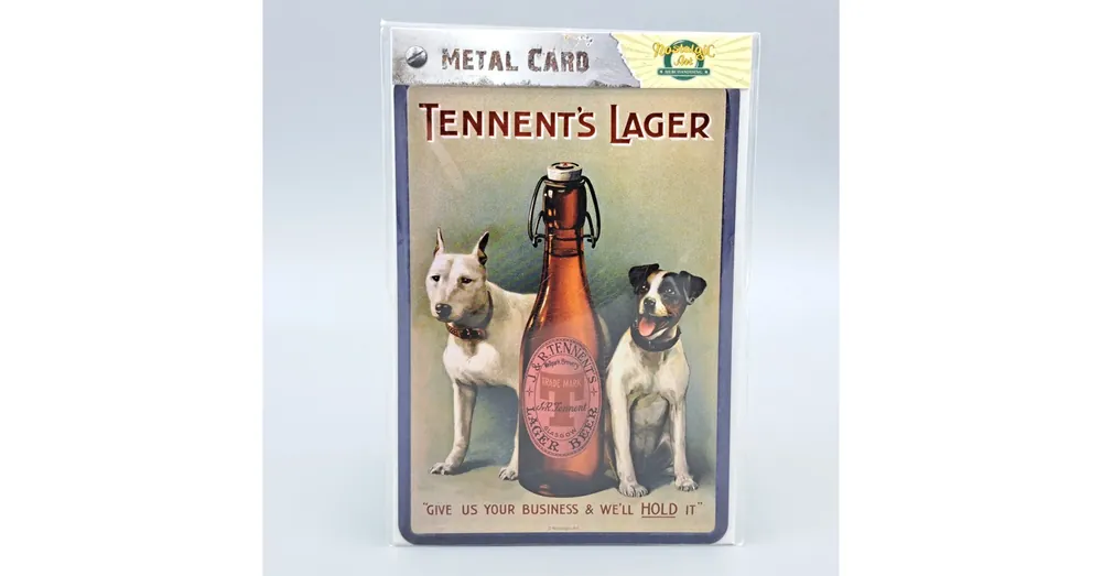 Nostalgic Art fém képeslap Tennent‘s Alacsony ár
