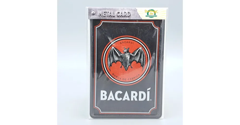 Azonnal elérhető Nostalgic Art fém képeslap Bacardi