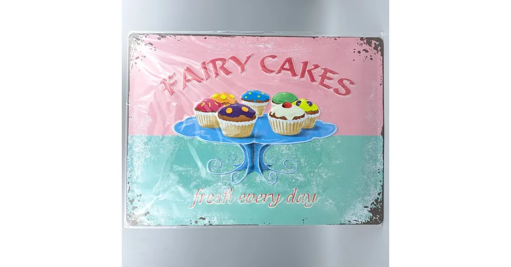 Nostalgic Art fém tábla Fairy Cakes Outlet