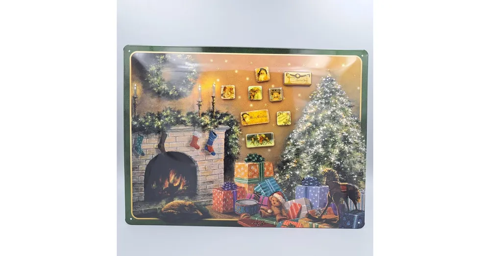 Nostalgic Art fém tábla karácsony+mágnes Azonnali szállítás