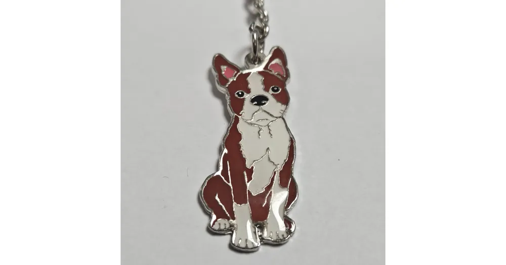Akció Kutyás Kulcstartó - Boston Terrier