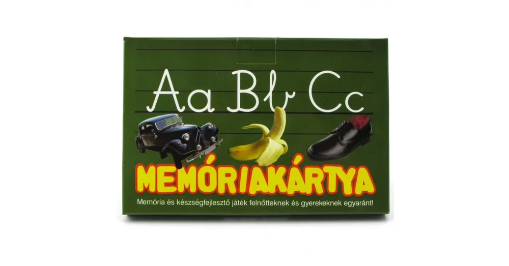 Memóriakártya-ABC Korlátozott ajánlat