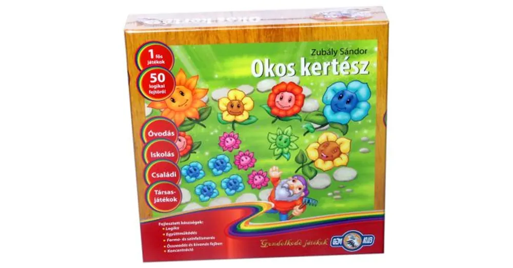 Vásárlói kedvenc Okos kertész logikai társasjáték