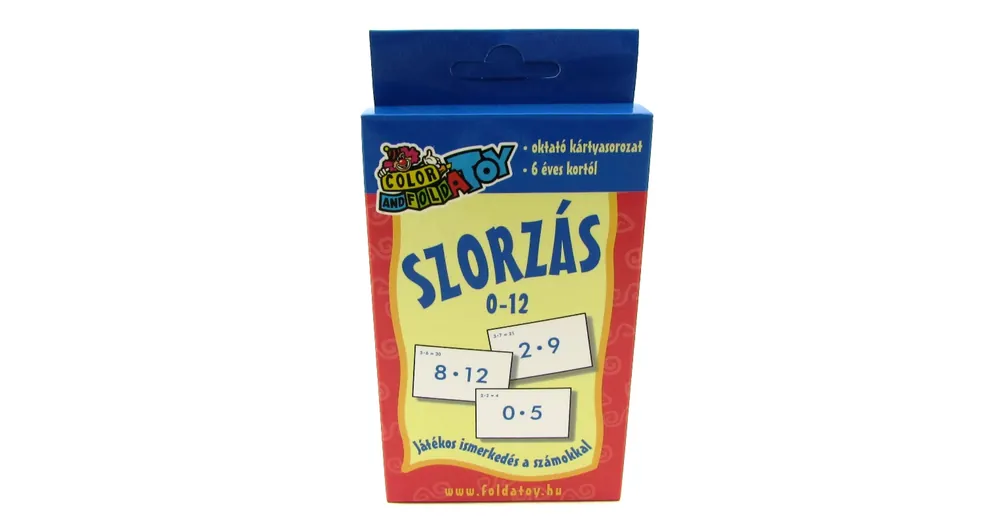 Expressz kézbesítés Oktató kártya - Szorzás