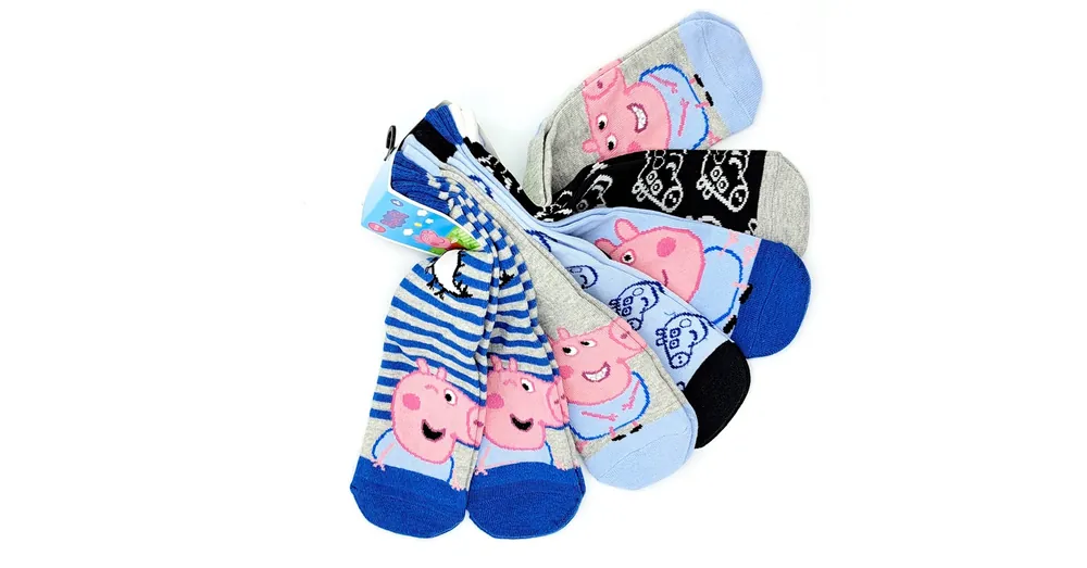 Peppa malacos zokni fiúknak 27-30 Szuper ajánlat