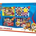 Mancs őrjárat puzzle 4in1 Nickelodeon Árcsökkenés