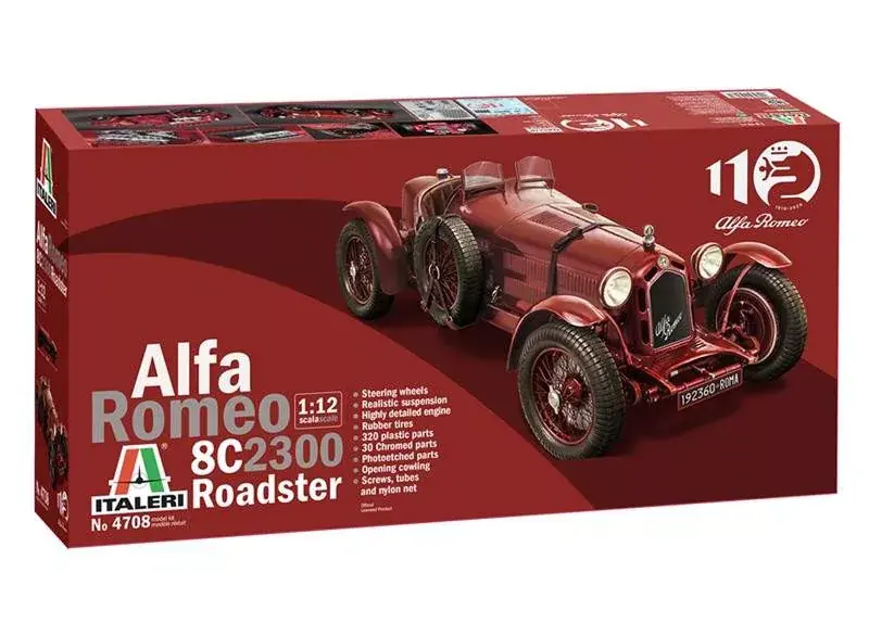 1 12 ALFA ROMEO 8C 2300 ”Roadster” 100th Ann Csak ma
