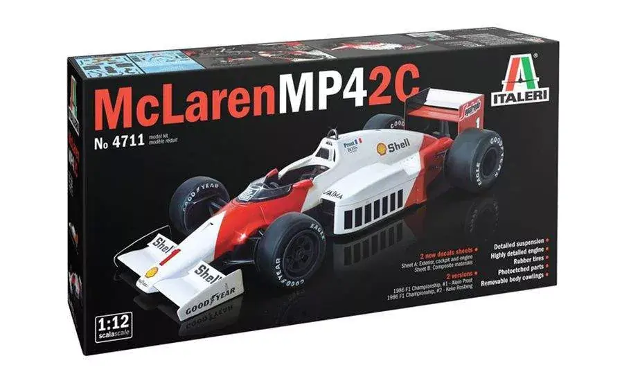 Szuper akció 1 12 McLaren MP4/2C Prost-Rosberg