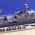 1 700 JMSDF Defense Ship LST-4002 Shimokita Vedd meg most