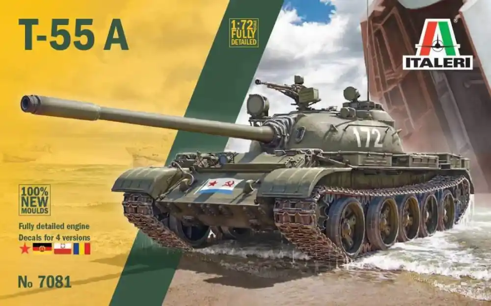 1 72 T-55 Medium Battle Tank Kihagyhatatlan ajánlat
