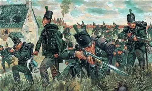 Legjobb ár 1 72 WATERLOO 200 - NAPOL. WARS BRITISH GREEN JAC.
