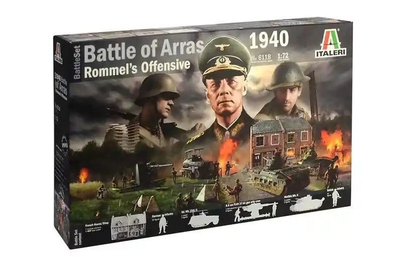 Bestseller 1 72 WWII 1940 BATTLE OF ARRAS - ROMMEL‘S OFFENSIVE