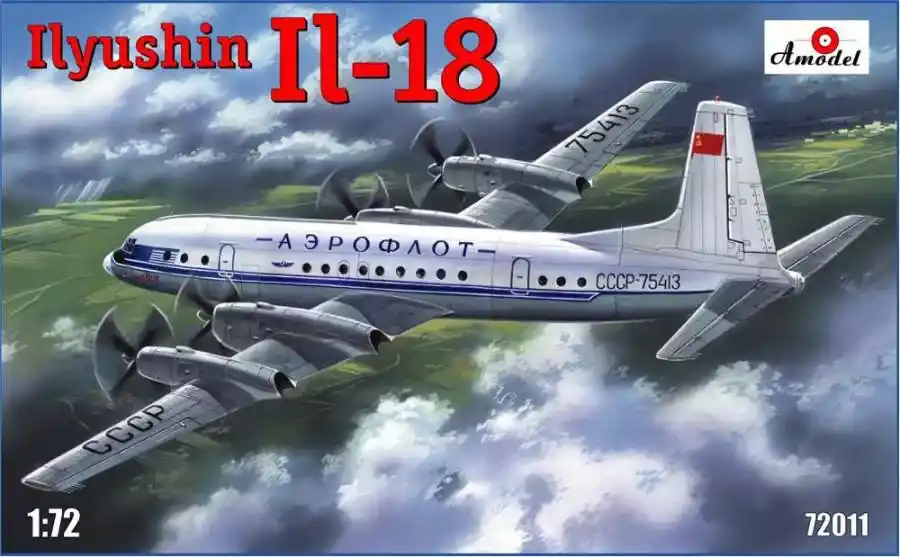 Biztonságos fizetés A-Model 1 72 ILYUSHIN IL-18