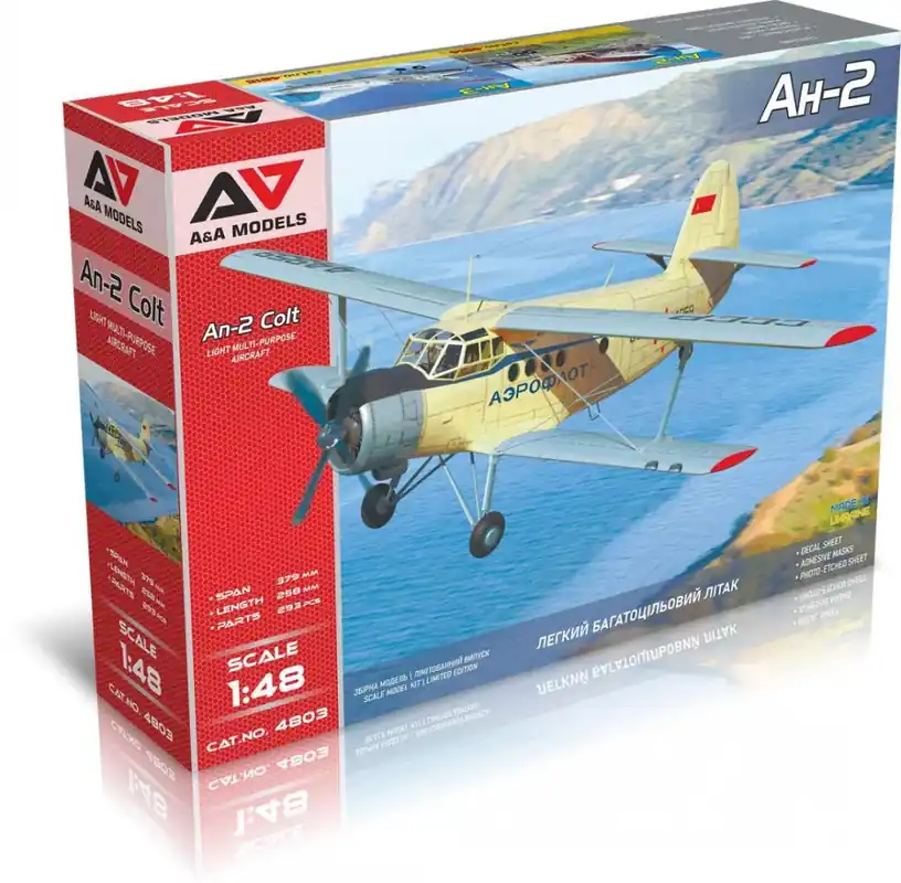 AA Models 1 48 An-2 ”Colt” Utility biplane (USSR/ Ukraine liveries) Utolsó esély