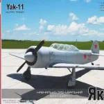 AA Models 1 48 Yak-11 Military trainer repülő makett Biztonságos fizetés
