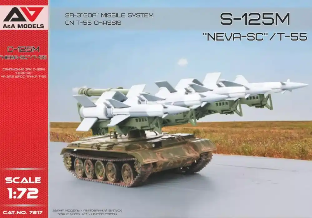 Népszerű AA Models SA-3 ”GOA” missile system on T-55 chassis