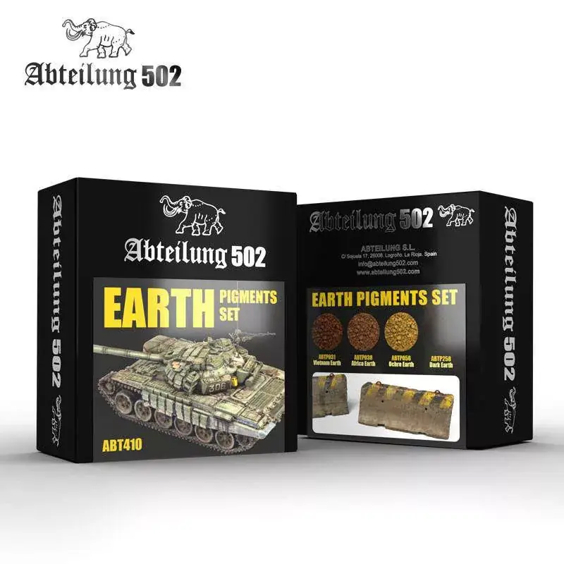 Kedvezmény Abteilung 502 Earth pigment set
