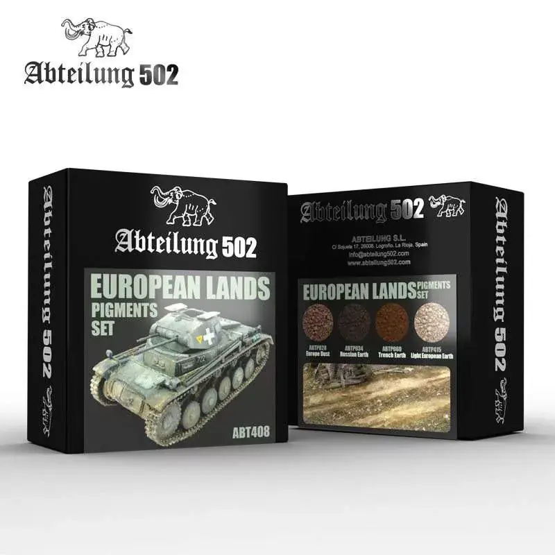 Szuper akció Abteilung 502 European lands pigment set