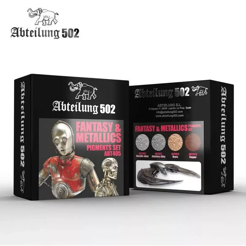 Abteilung 502 Fantasy and metallics pigment set Rendeld meg most