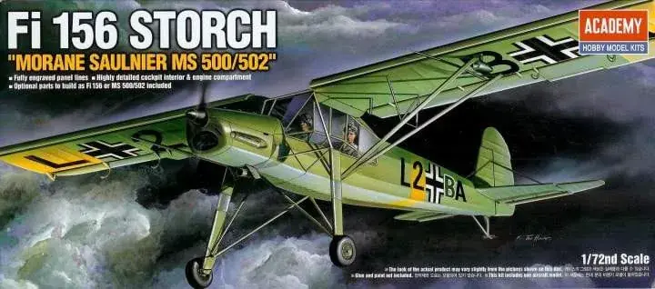 Olcsó Academy 1 72 Fieseler Fi-156C Storch (Morane-Saulnier MS-500/MS-502)