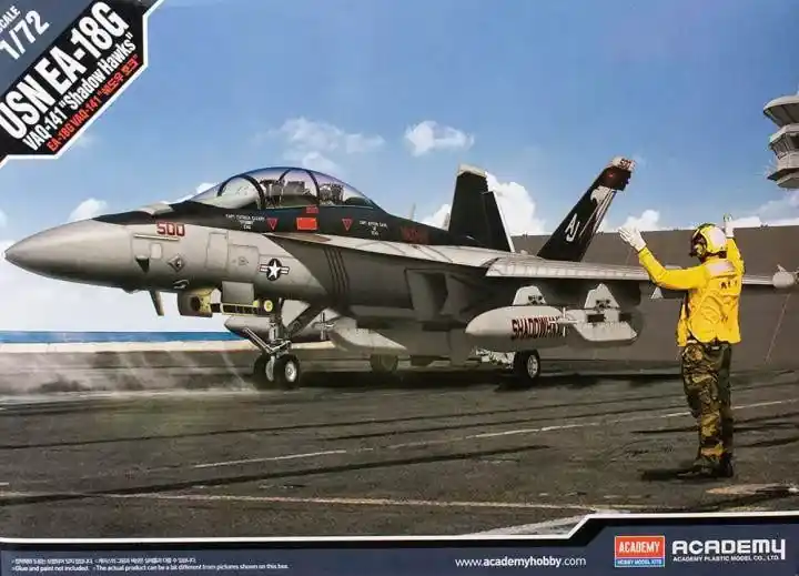 Academy 1 72 Grumman E/A-18G Growler VAQ-141 Shadowhawks Kihagyhatatlan ajánlat