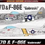 Utolsó esély Academy 1 72 P-47D F-86E ‘Gabreski‘ Limited Edition