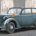 Ace 1 72 1938 Olympia Stabswagen (Staff Car) Cabriolet Expressz kézbesítés