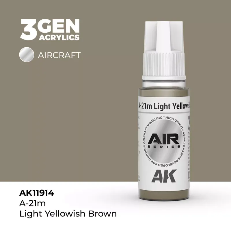 Acrylics 3rd generation A-21m Light Yellowish Brown Outlet